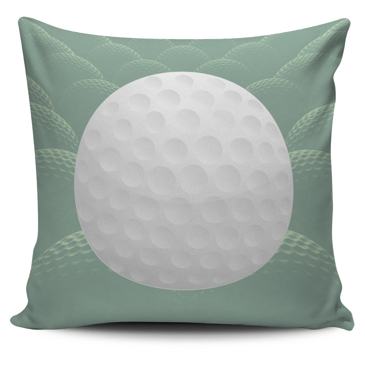 Golf Green Golfball O - Pillow Cover