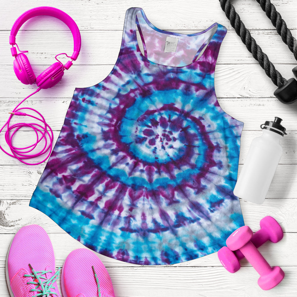 Spiral Abstract Tank Top For Women