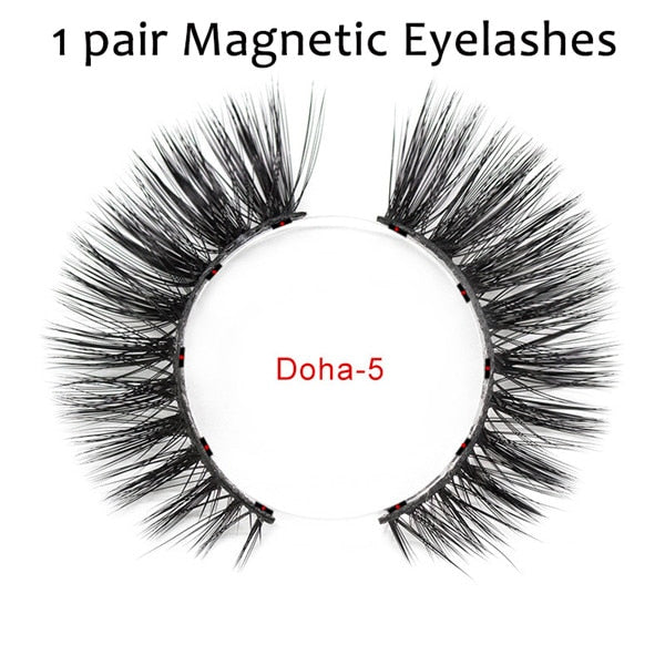 Magnetic Natural Soft Eyelashes Extension Kit