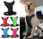 Dog Soft Nylon Mesh Car Safety Seat Harness For Medium Large Dogs