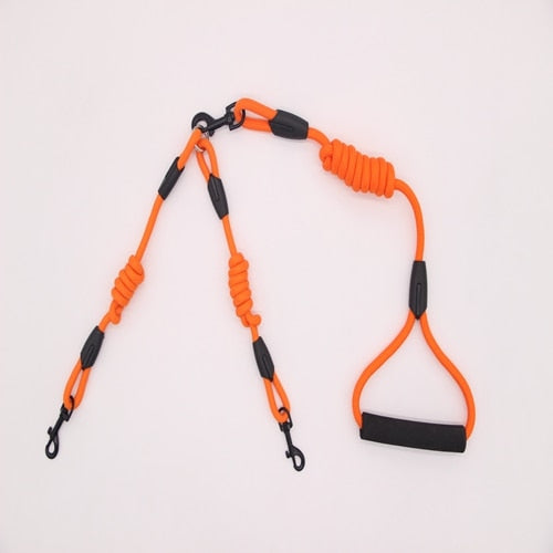Double Dog Leash for 2 Dogs